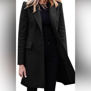 Zara Elegant Black Women's coat